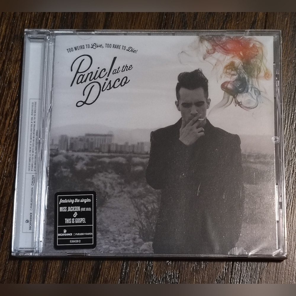 Panic! at the Disco Too Weird To Live, Too Rare To Die CD Album